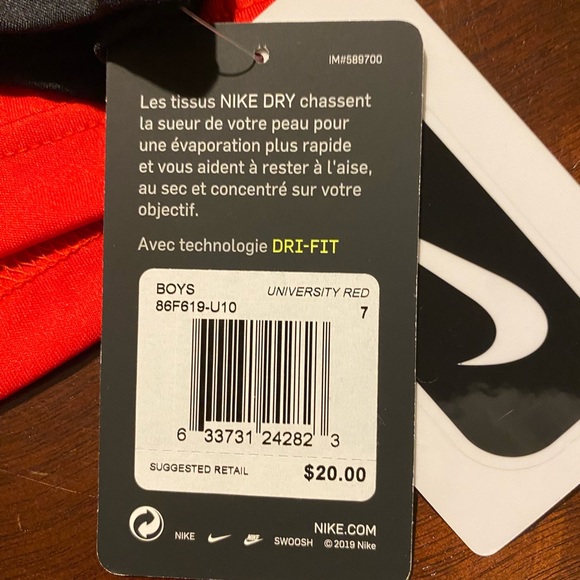 Nike Football Youth Boys Long Sleeve T Shirt Size 7 NEW - Picture 5 of 8